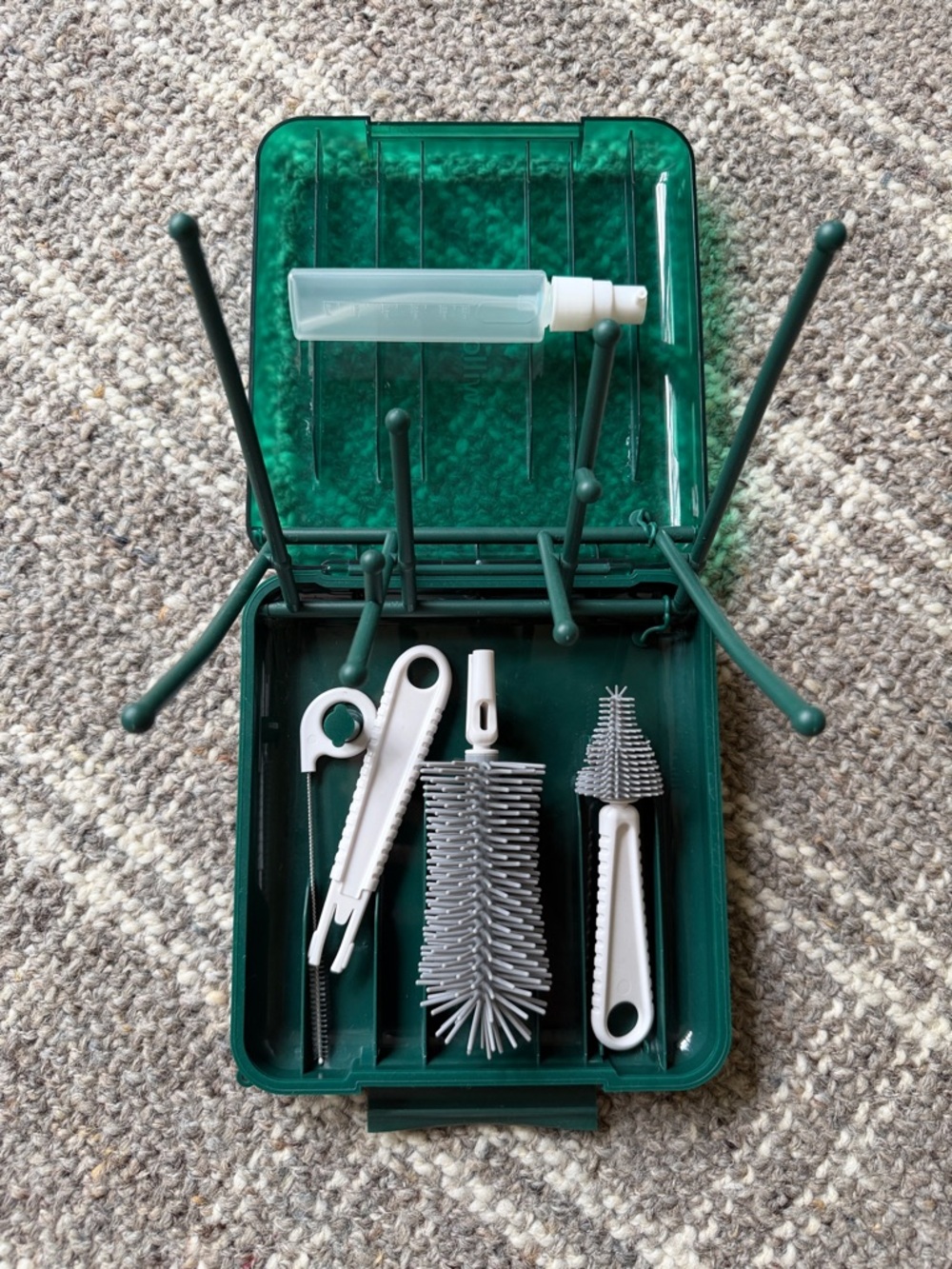 Willow Portable pump/bottle Cleaning Kit